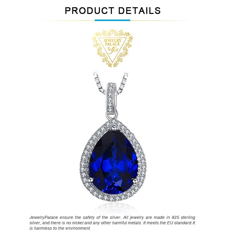 Jewelry Palace Blue Sapphire Gemstone - PureShop