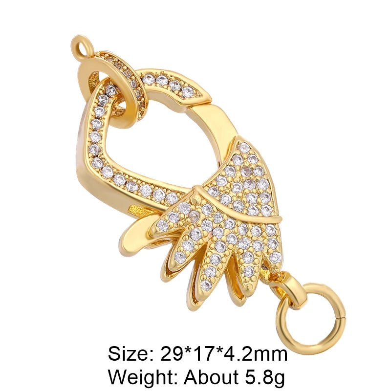 Juya Gold-Plated Lock Clasps Kit - PureShop