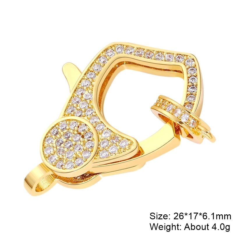 Juya Gold-Plated Lock Clasps Kit - PureShop