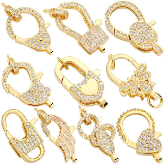 Juya Gold-Plated Lock Clasps Kit - PureShop