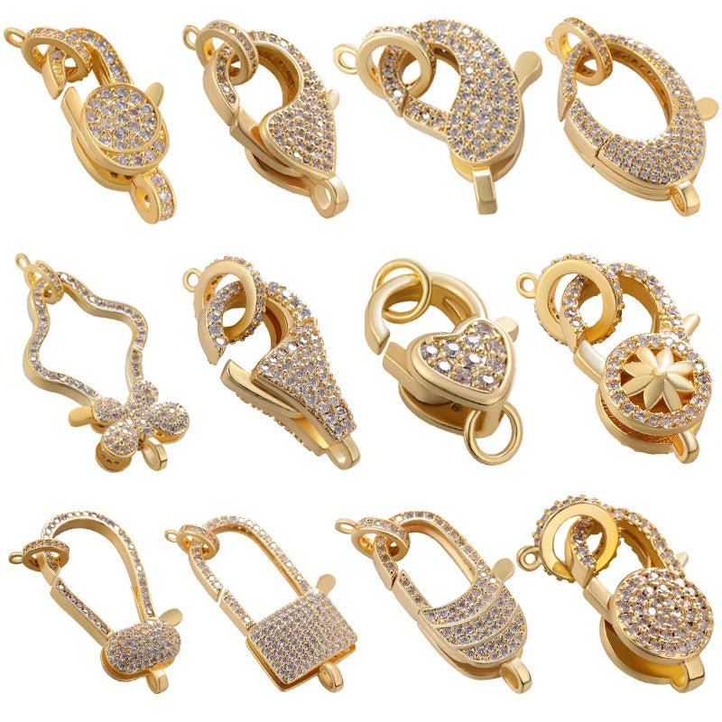 Juya Gold-Plated Lock Clasps Kit - PureShop