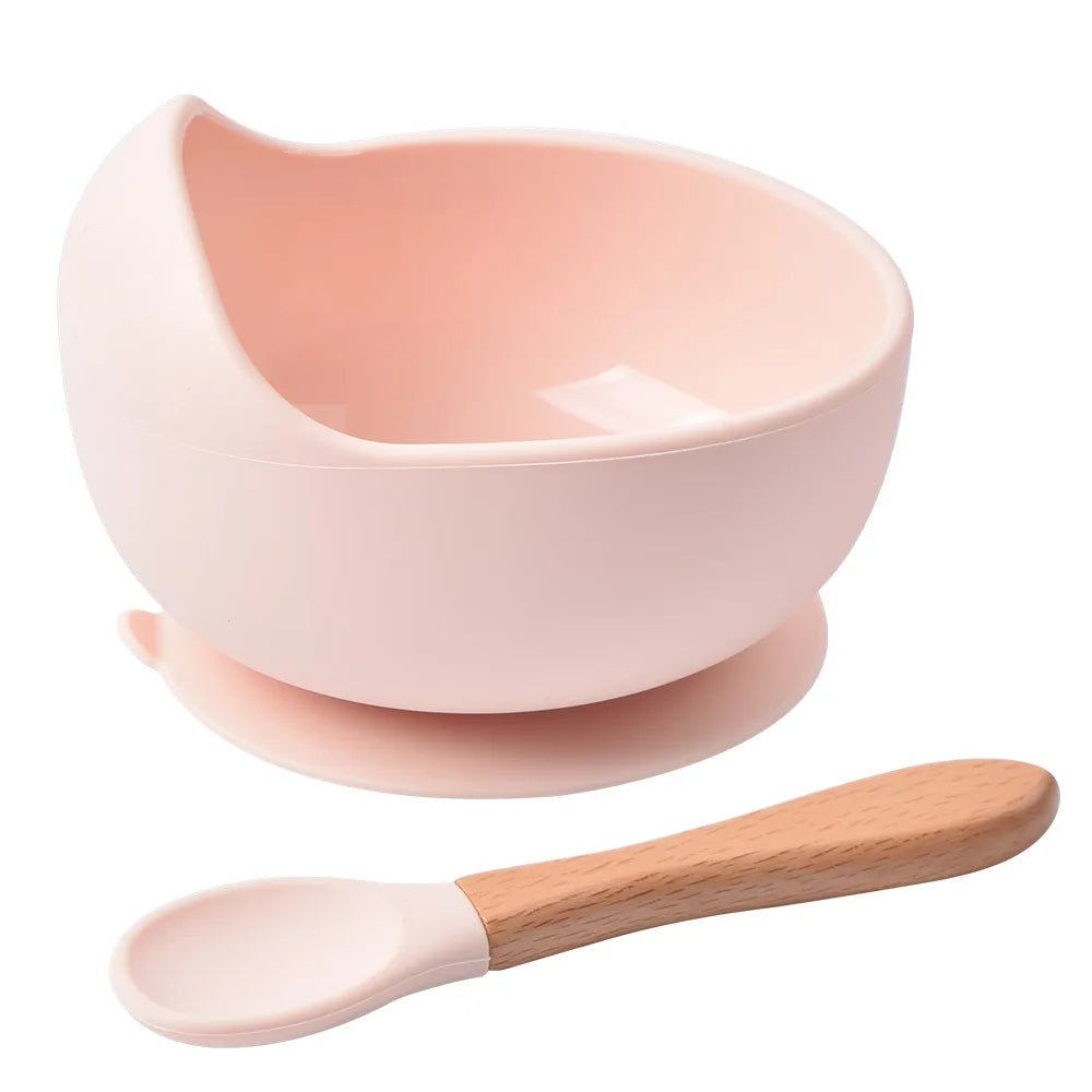Kids Cup Silicone Food Storage Box Solid Color Baby Sippy Cup Portable Children Snacks Container with Lid Scale BPA Free 200ml - PureShop
