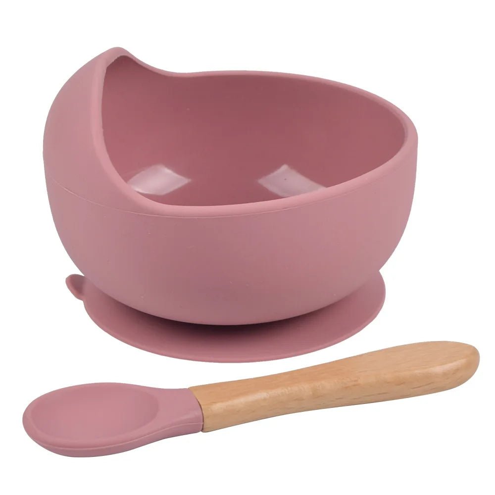 Kids Cup Silicone Food Storage Box Solid Color Baby Sippy Cup Portable Children Snacks Container with Lid Scale BPA Free 200ml - PureShop