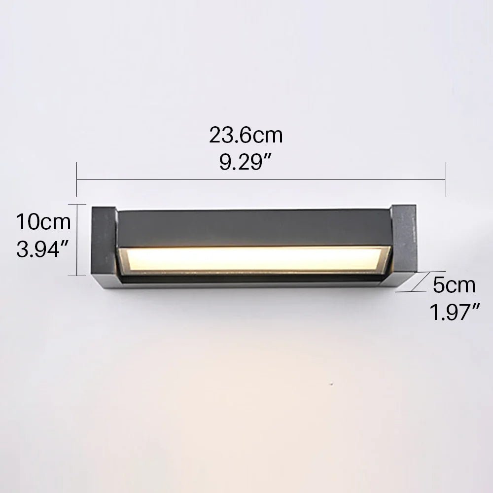 LED Lights Outdoor Porch Light Sconces Exterior Wall Light Fixtures Waterproof Lamp for Home Decoration Patio Doorway Wall Lamp - PureShop