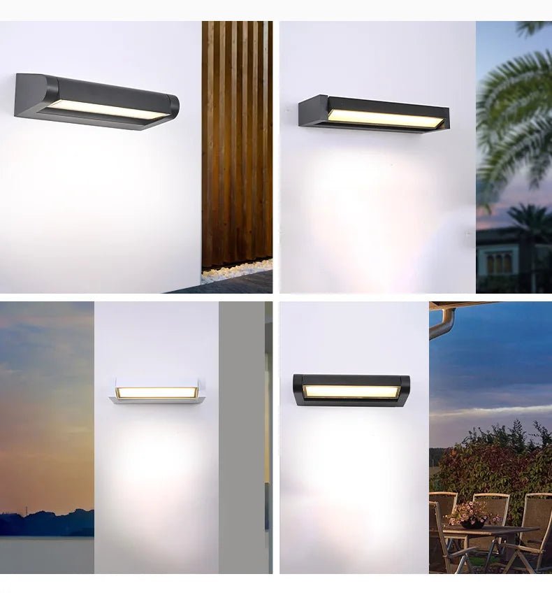 LED Lights Outdoor Porch Light Sconces Exterior Wall Light Fixtures Waterproof Lamp for Home Decoration Patio Doorway Wall Lamp - PureShop