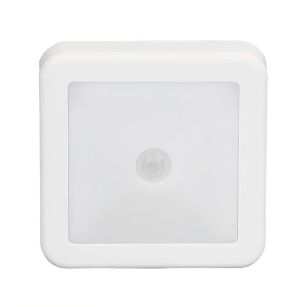 LED Night Light Smart Motion Sensor Battery USB Charging Operated Bedside Lamp Living Room Hallway Pathway Toilet Home Lighting - PureShop