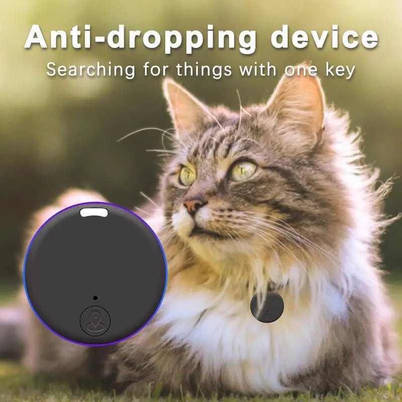 Mini GPS Locator AntiLost Alarm Wallet Keychain Smart Tag Bluetooth-Compatible Tracer Keychain Dog Pet Child Tracker Key Finder - PureShop
