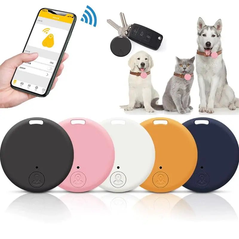 Mini GPS Locator AntiLost Alarm Wallet Keychain Smart Tag Bluetooth-Compatible Tracer Keychain Dog Pet Child Tracker Key Finder - PureShop