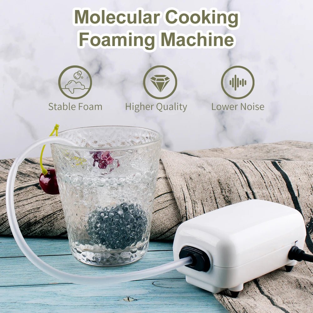 Foam Generator for Molecular Gastronomy and BBQ Cocktails - PureShop