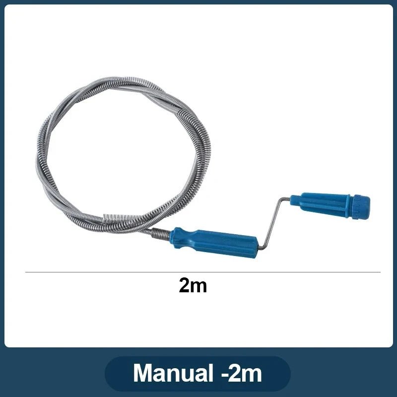 Flexible Metal Spring Drain Cleaner Tool Set - PureShop