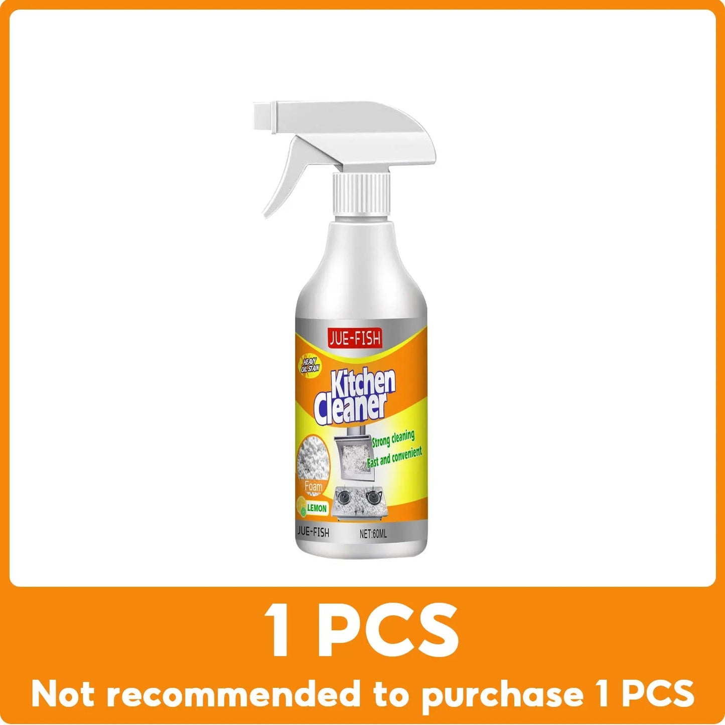 Oil Cleaner Bubble Spray Remover Grease Foam Multipurpose Dirt Oil Cleaning Kitchen Grills Foam Washing Kitchenware Degreaser - PureShop
