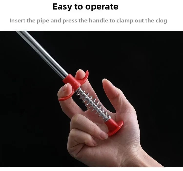 Professional Pipe Plunger: Sewage Drain Unclogger - PureShop