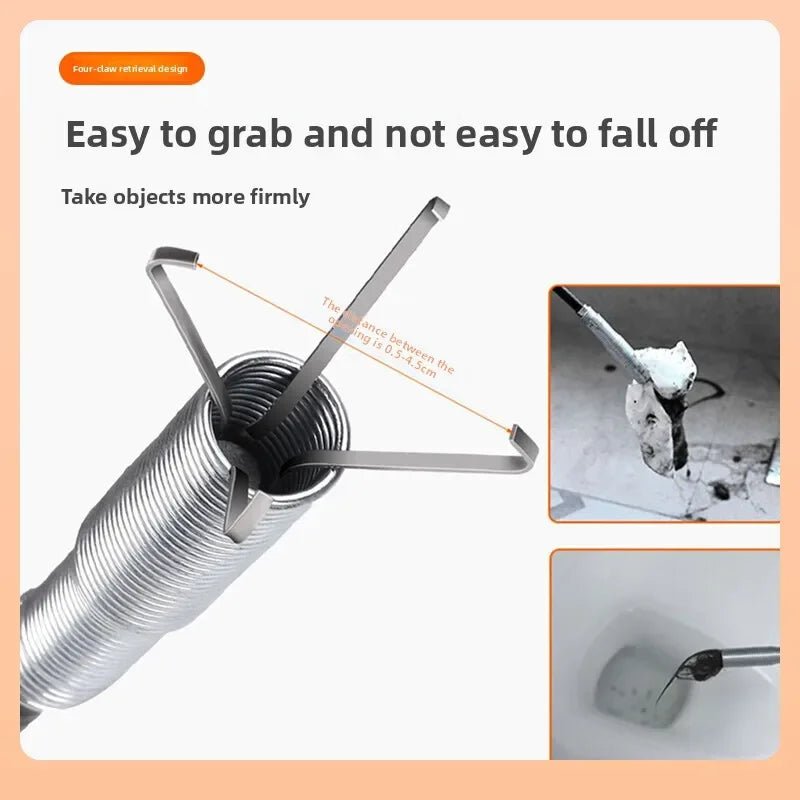 Professional Pipe Plunger: Sewage Drain Unclogger - PureShop
