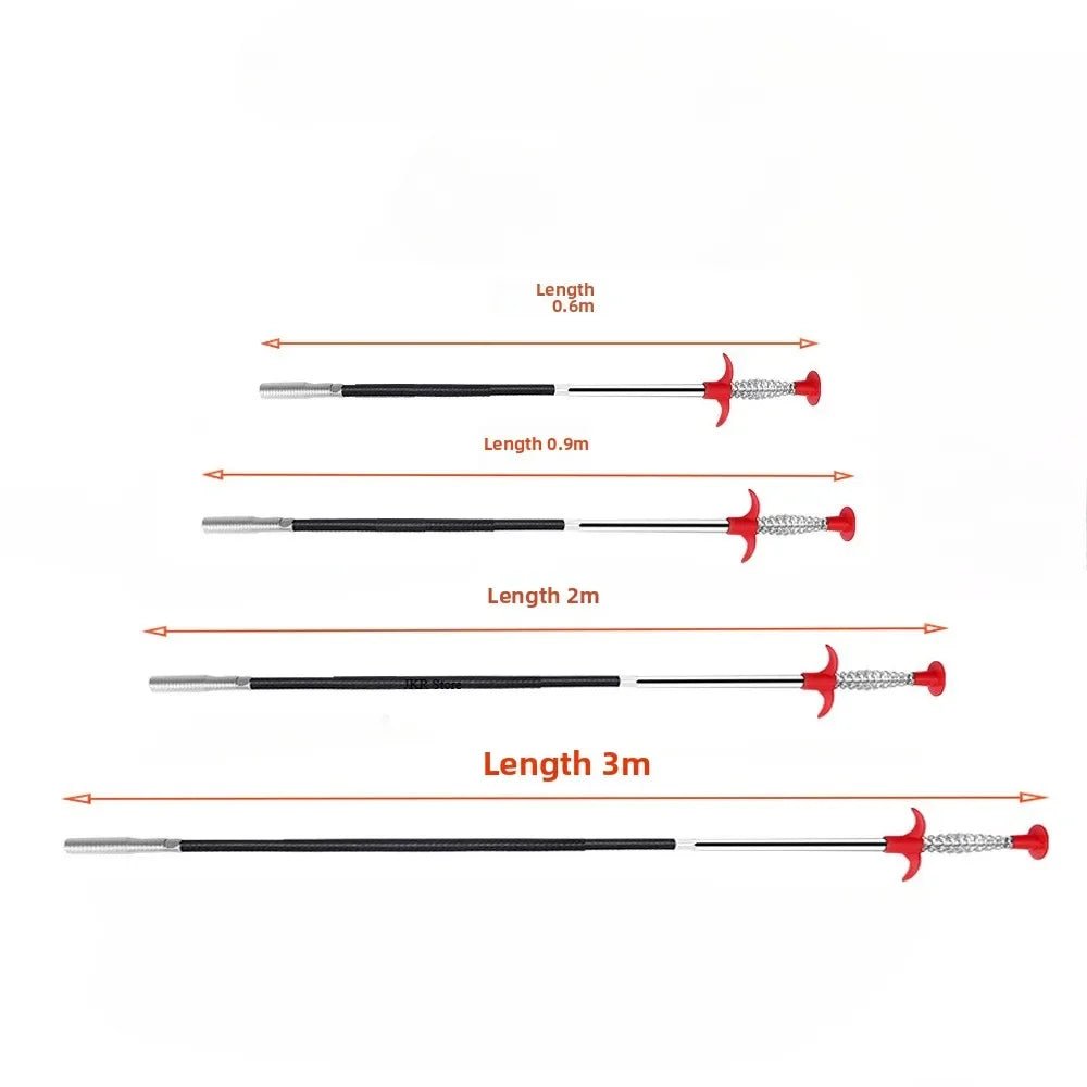 Professional Pipe Plunger: Sewage Drain Unclogger - PureShop
