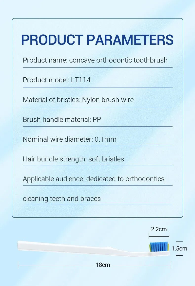 Orthodontic Toothbrush Set - PureShop