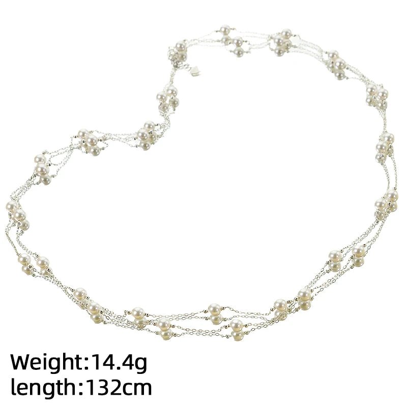 Pearl Silver Necklace - Timeless Elegance - PureShop