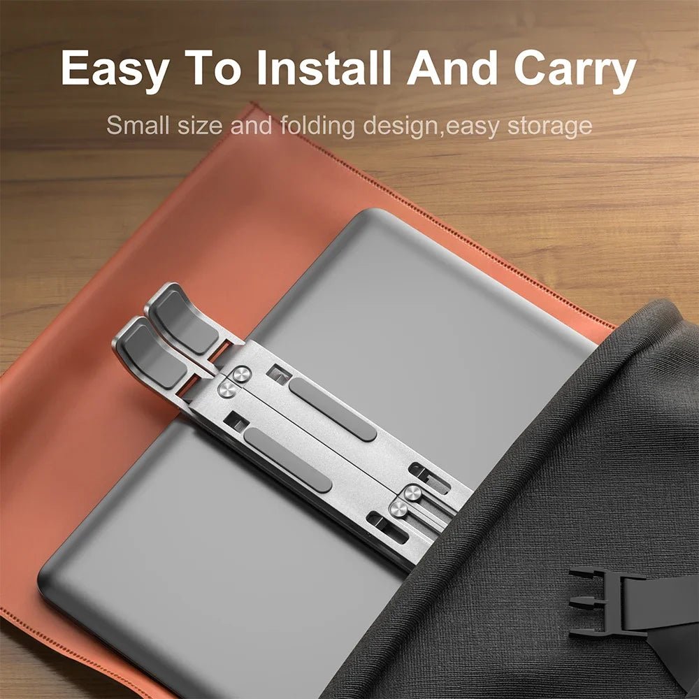 Foldable Aluminum Laptop Stand for Macbook Air Pro - PureShop