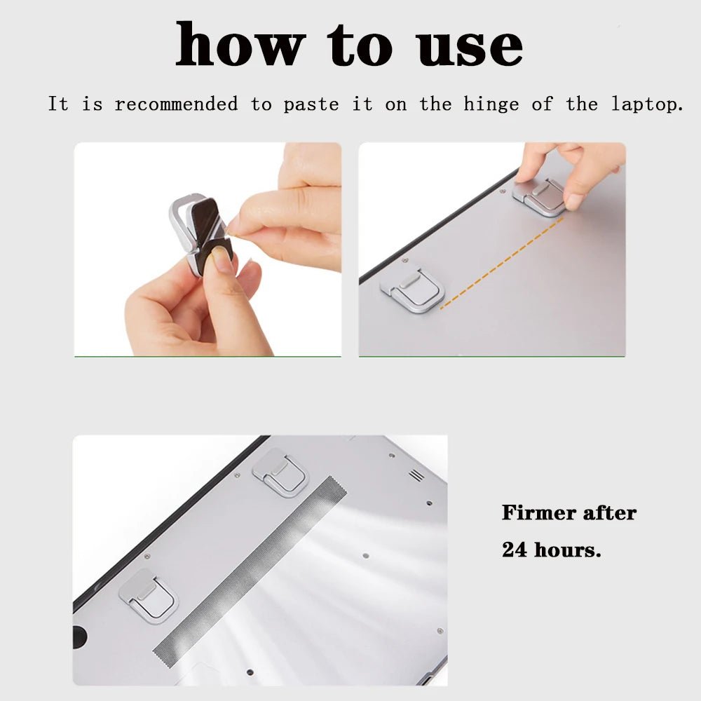 Portable Aluminum Laptop Stand for MacBook Xiaomi Notebook - PureShop