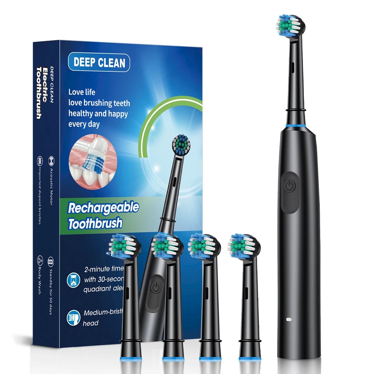 Rechargeable Electric Toothbrush - PureShop