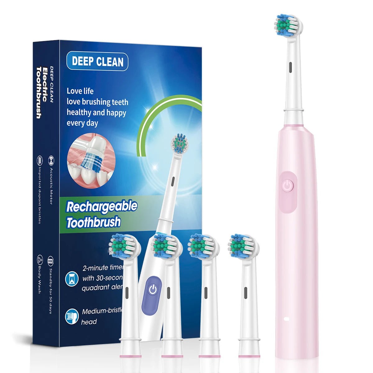 Rechargeable Electric Toothbrush - PureShop