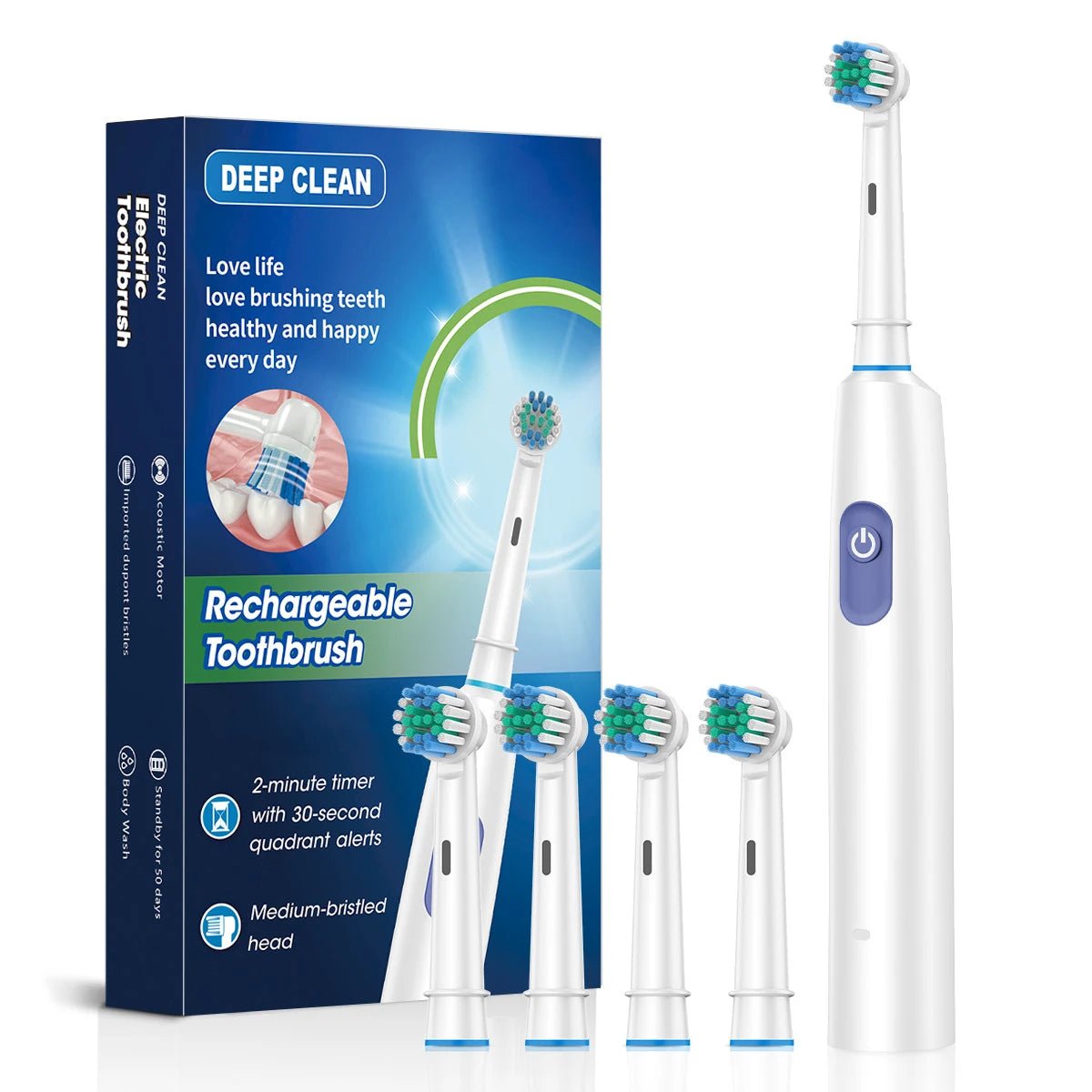 Rechargeable Electric Toothbrush - PureShop