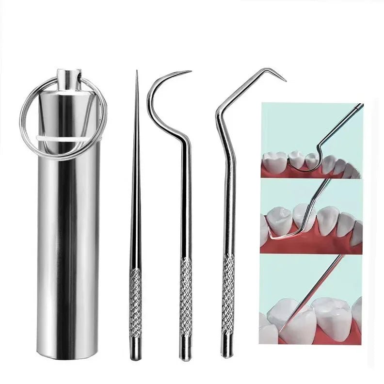 Reusable Stainless Steel Toothpicks - PureShop