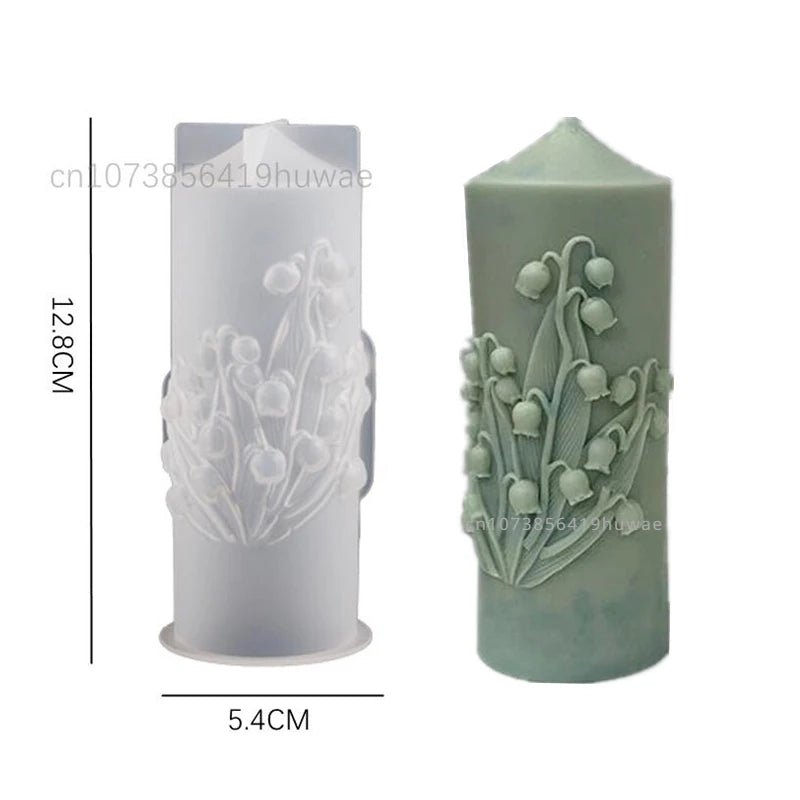 Handcrafted Rose Bouquet Candle Mold for DIY Plaster Soap Making - PureShop