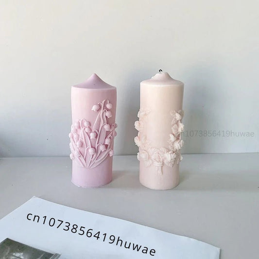 Handcrafted Rose Bouquet Candle Mold for DIY Plaster Soap Making - PureShop