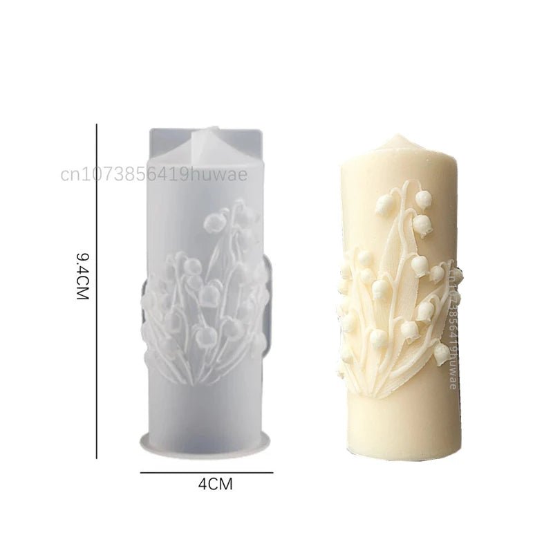 Handcrafted Rose Bouquet Candle Mold for DIY Plaster Soap Making - PureShop
