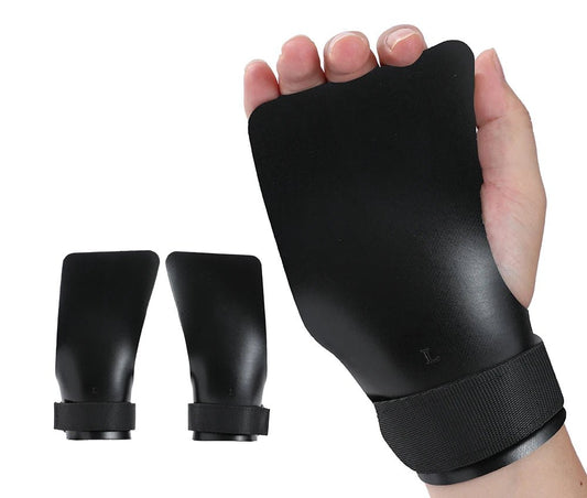 Rubber NO-hole Hand Grips for Crossfit, Pull-ups, Cross Training, Gymnastics, WODS, Weightlifting Palm Protector - PureShop