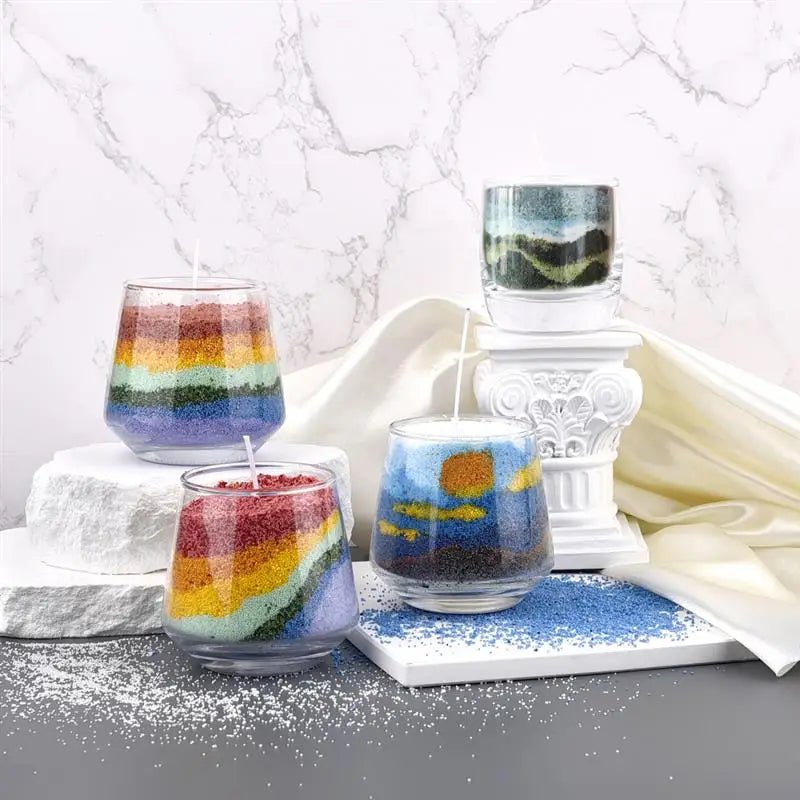 Colorful Granular Pearl Wax for DIY Candle Making - PureShop