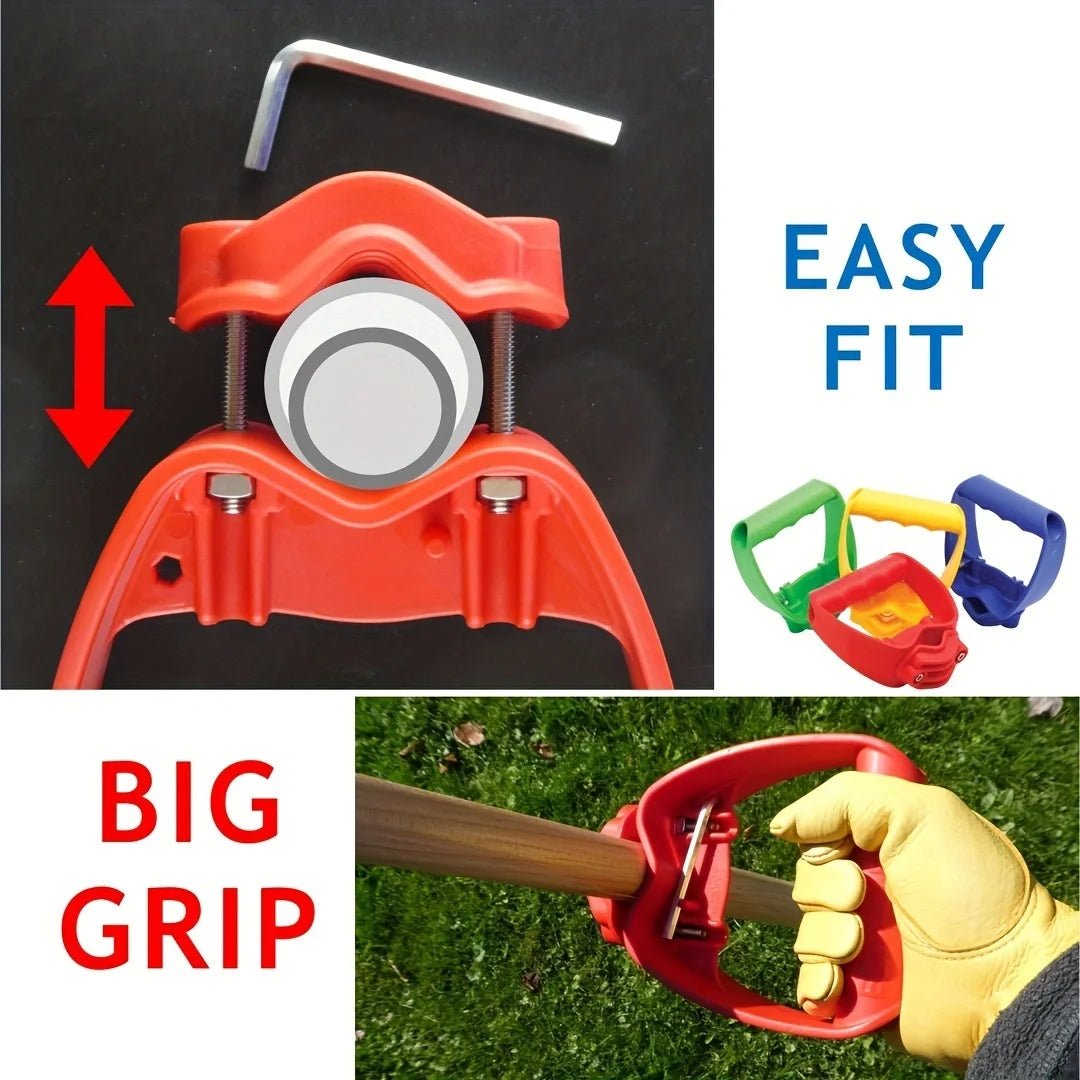 Shovel or Rake labor-saving Handle Attachment Shovel Work with Garden Shovels Rakes, D Grip Ergonomic Handle Replacement - PureShop