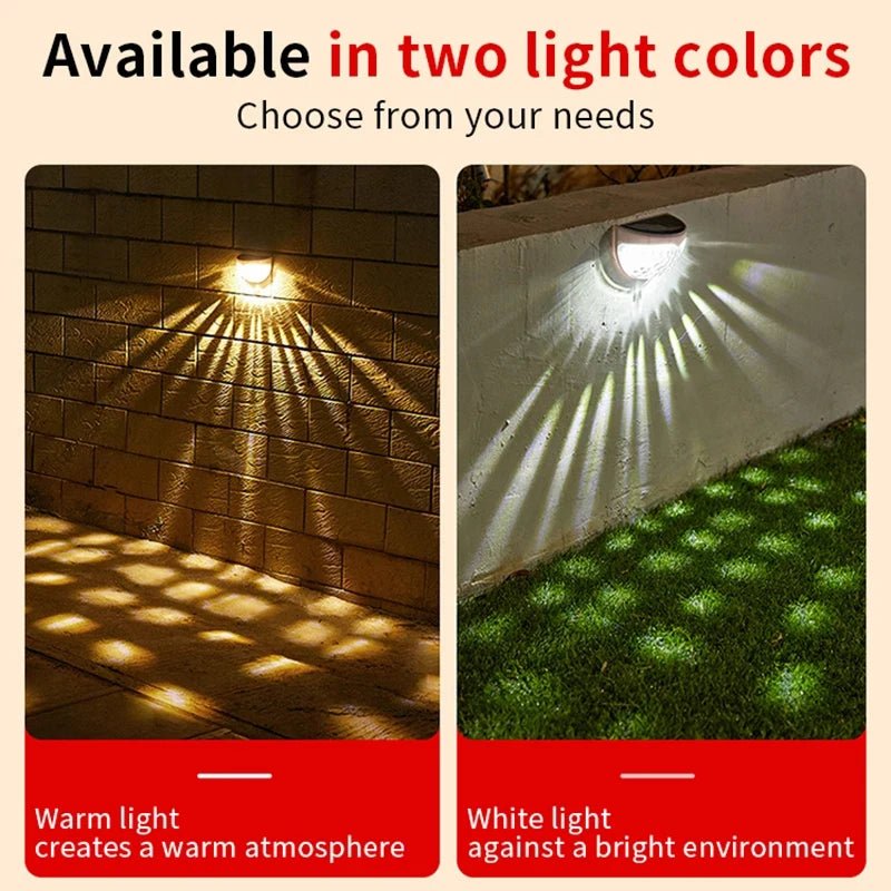 Solar Light Wall Lamps Outdoor - Waterproof - PureShop