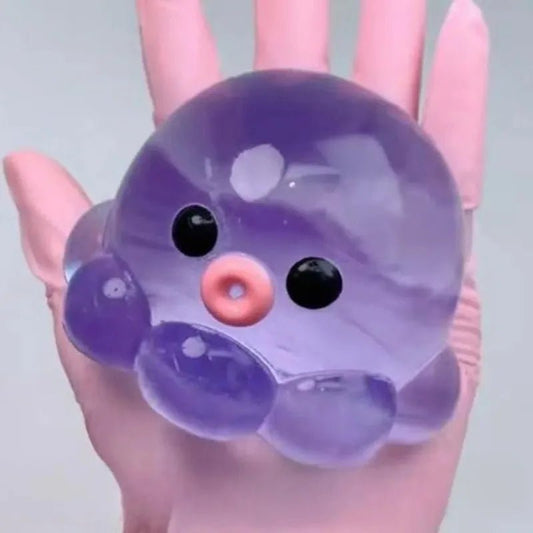 Squishy Bubble Pop Fidget Toy, Squeeze Sensory Ball & Octopus Popper, Anti-Anxiety Toy for Adults Kids, ASMR Fun Party Gift - PureShop