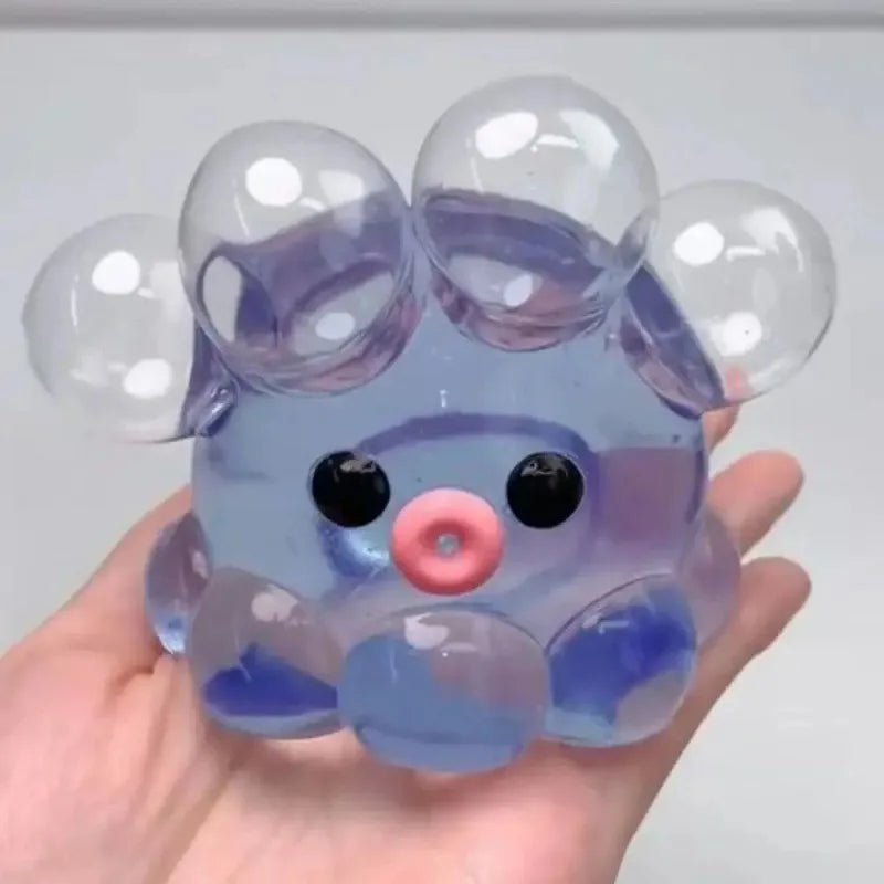 Squishy Bubble Pop Fidget Toy, Squeeze Sensory Ball & Octopus Popper, Anti-Anxiety Toy for Adults Kids, ASMR Fun Party Gift - PureShop