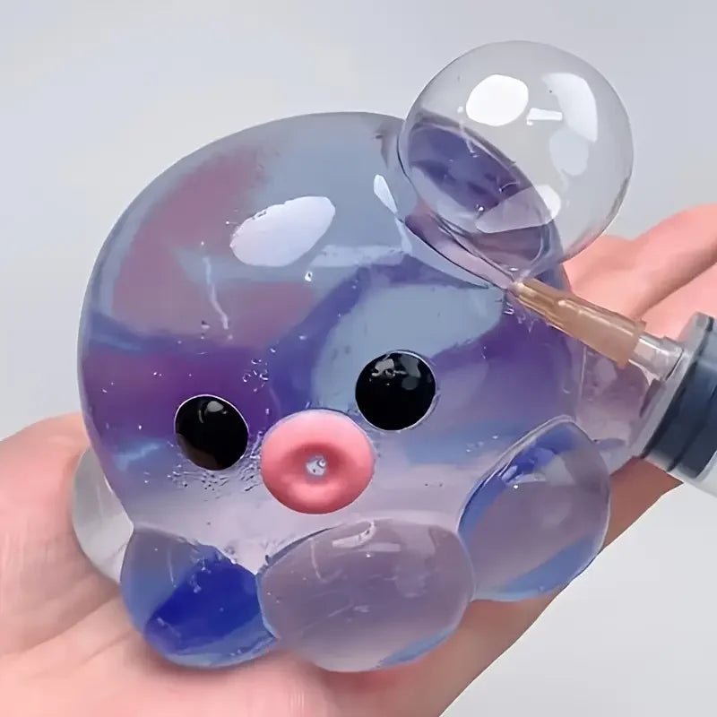 Squishy Bubble Pop Fidget Toy, Squeeze Sensory Ball & Octopus Popper, Anti-Anxiety Toy for Adults Kids, ASMR Fun Party Gift - PureShop