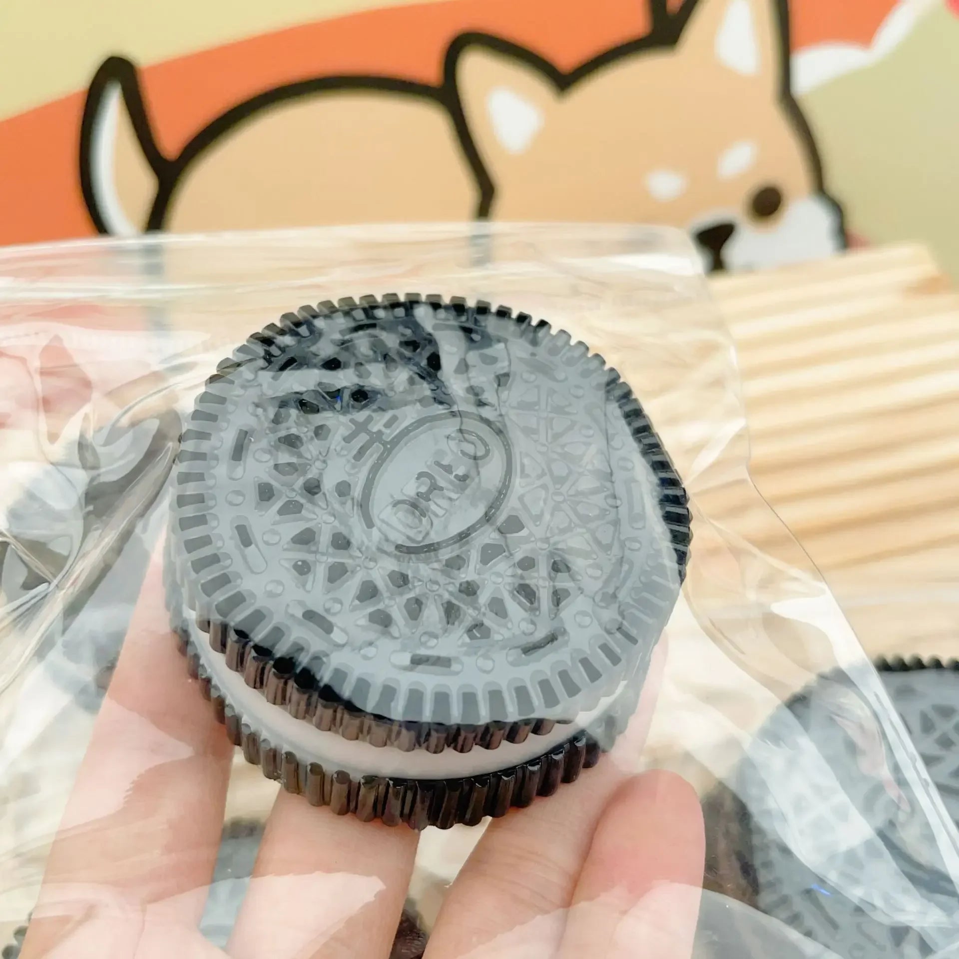 Squishy Handmade Silicone Cookies Fidget Toy Slow Rebound Stress Relief Pinch Decompression Squeeze Toy for Kids Holiday Gifts - PureShop