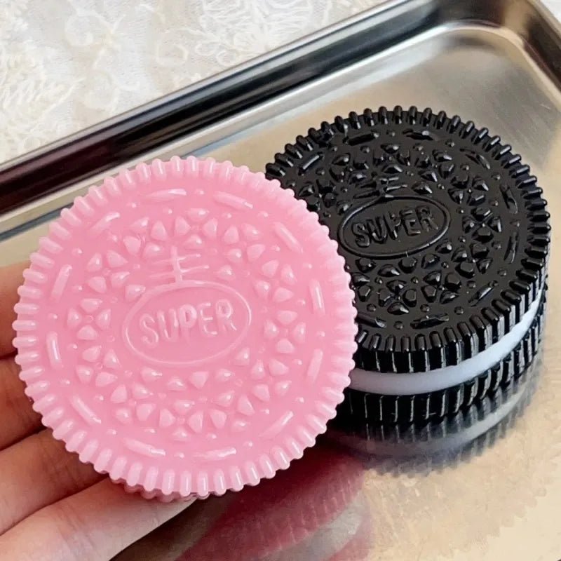Squishy Handmade Silicone Cookies Fidget Toy Slow Rebound Stress Relief Pinch Decompression Squeeze Toy for Kids Holiday Gifts - PureShop