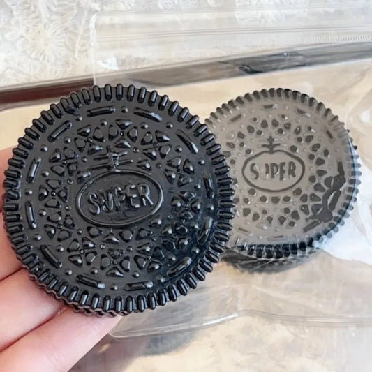 Squishy Handmade Silicone Cookies Fidget Toy Slow Rebound Stress Relief Pinch Decompression Squeeze Toy for Kids Holiday Gifts - PureShop