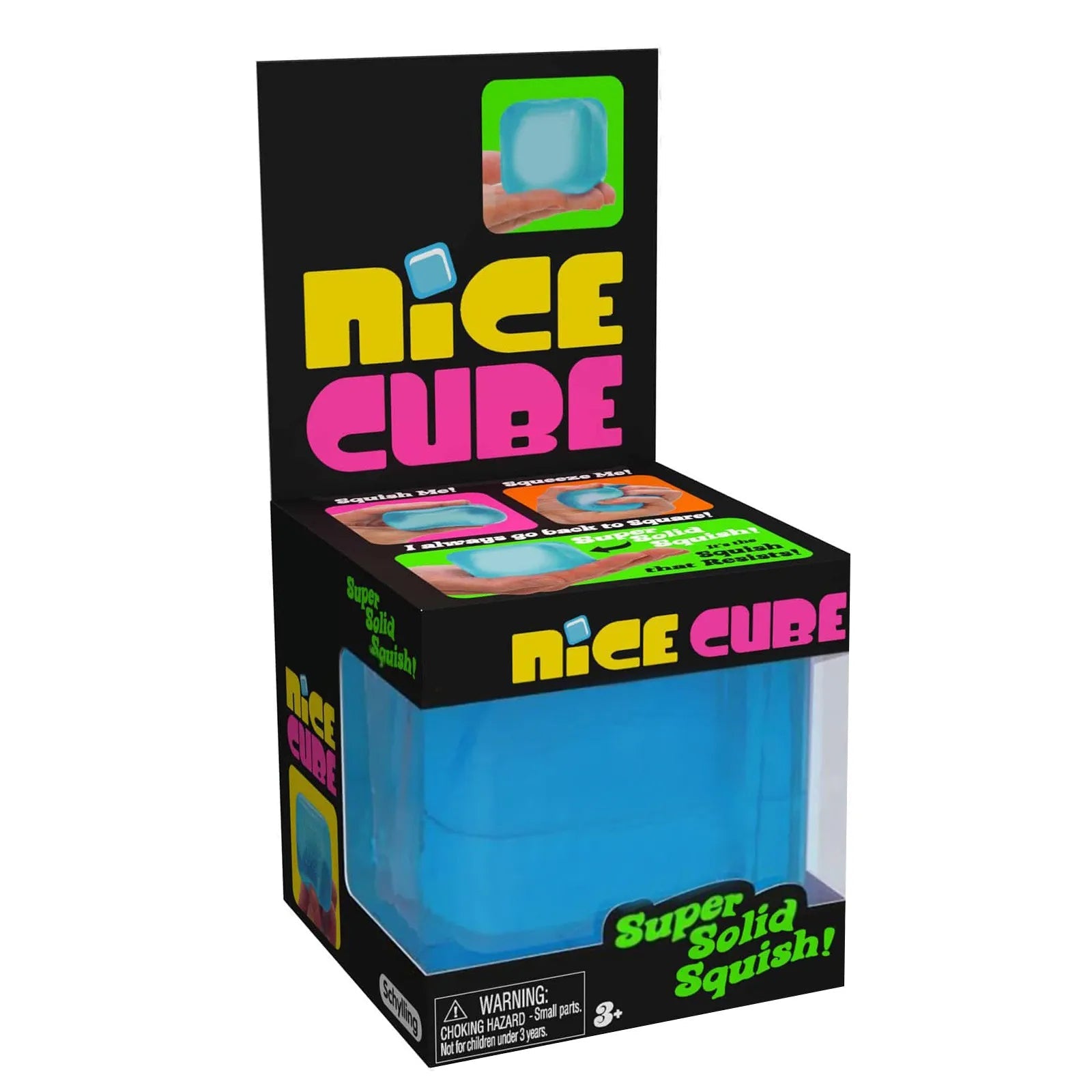 Squishy Ice Cube Fidget Toy Square Shape Squishy Stress Ball Squeeze Toys Stress Relief Sensory Toy For Kids Adults Gift - PureShop