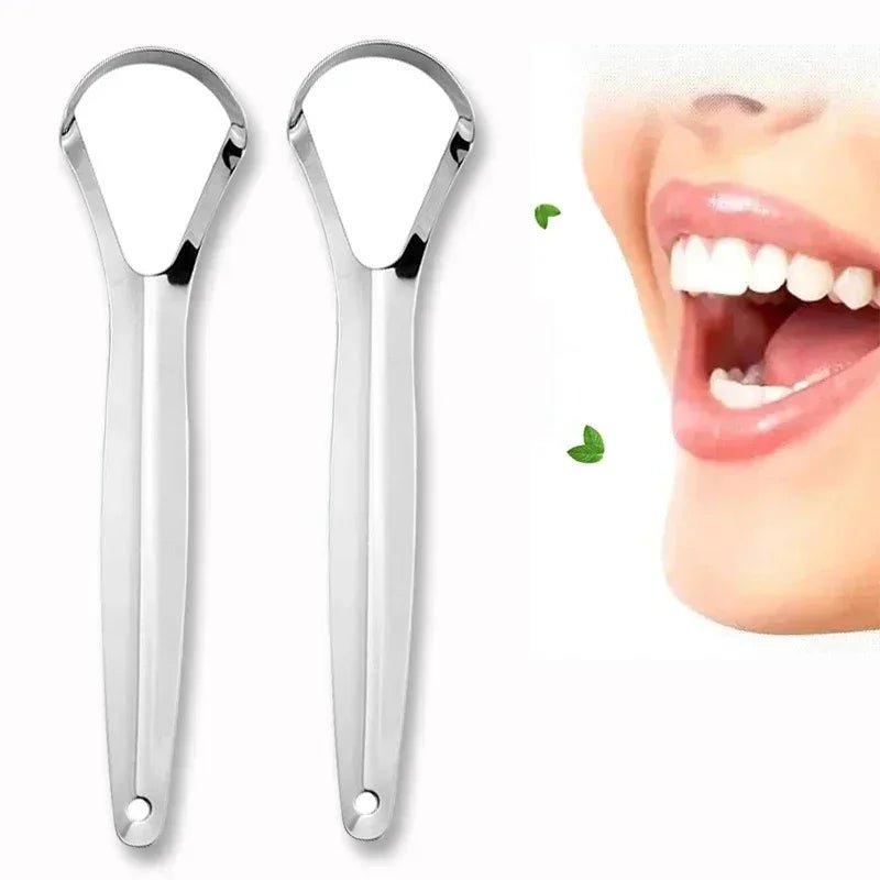 Stainless Steel Tongue Scraper - PureShop