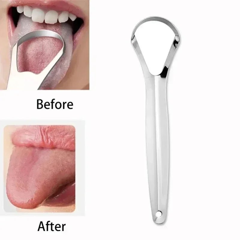 Stainless Steel Tongue Scraper - PureShop