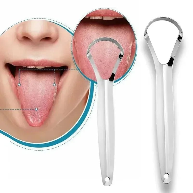 Stainless Steel Tongue Scraper - PureShop