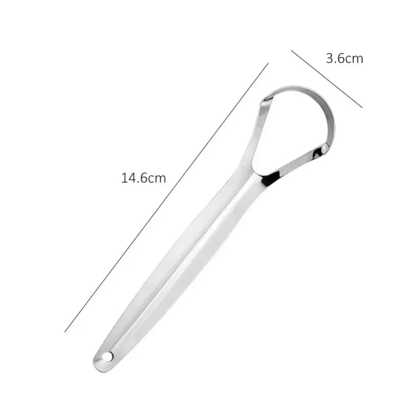 Stainless Steel Tongue Scraper - PureShop