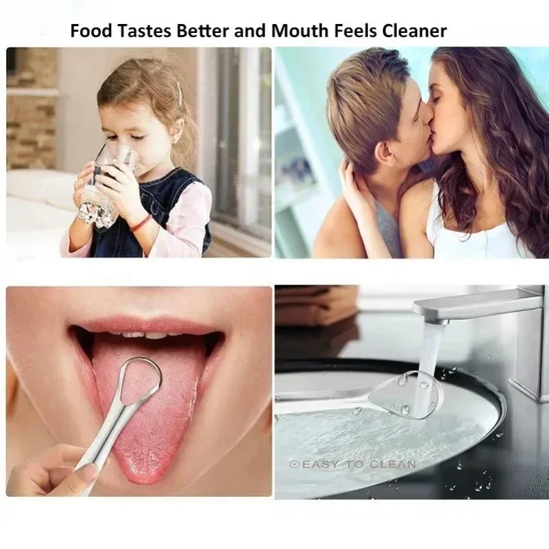 Stainless Steel Tongue Scraper - PureShop