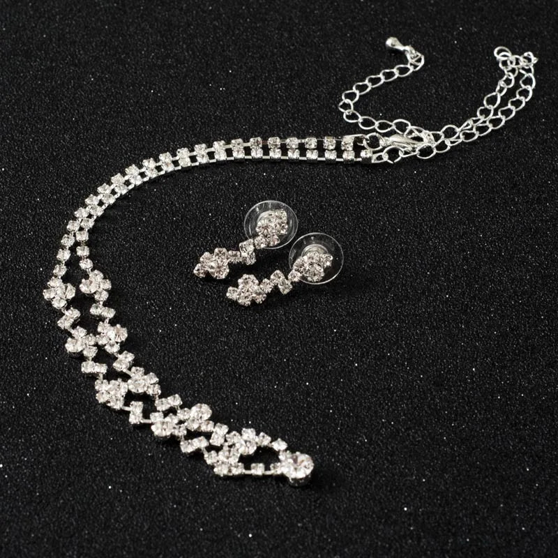 Women Necklace Earrings Set - PureShop