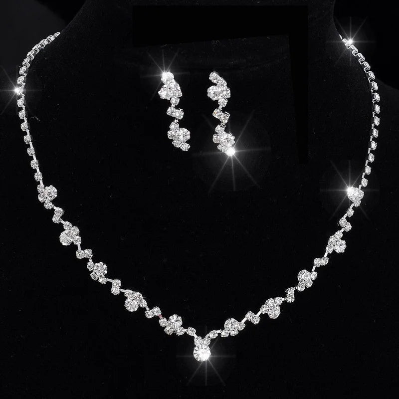 Women Necklace Earrings Set - PureShop