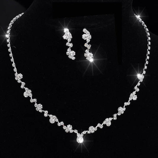 Women Necklace Earrings Set - PureShop