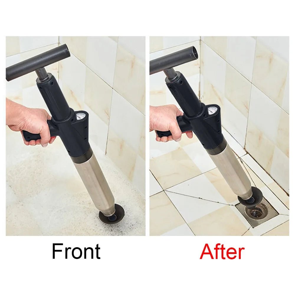 Powerful Toilet & Sewer Unblocker, Universal Kitchen Drain with Air Pressure - PureShop