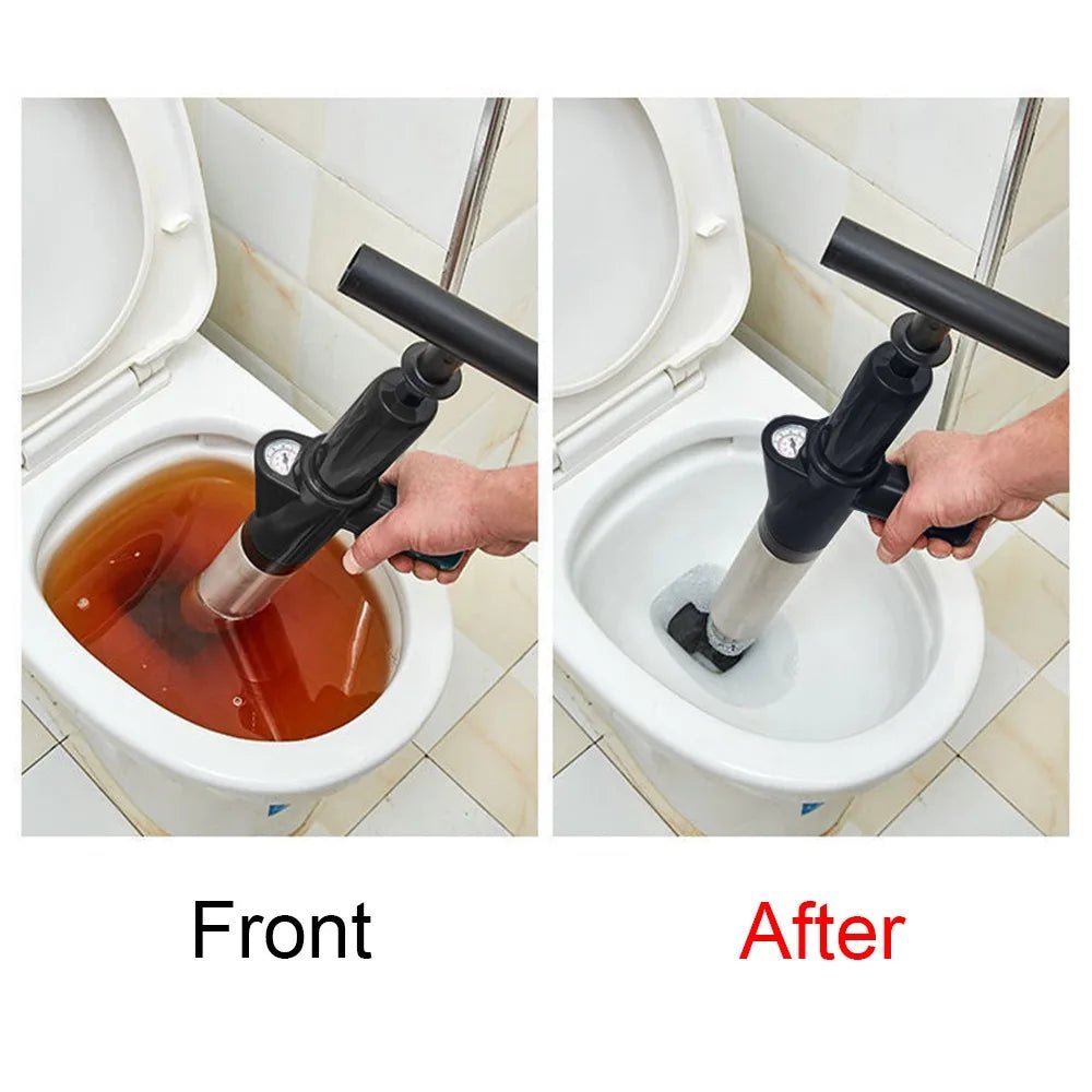 Universal Toilet and Kitchen Drain Unblocker with Air Pressure - PureShop